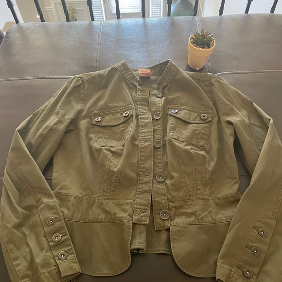 OLIVE GREEN JACKET - Picture 4 of 4